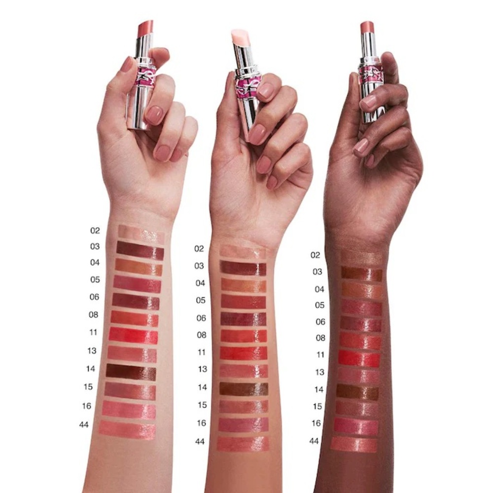 YSL Candy Glaze Lip Gloss Stick Color 14 Scenic Brown - Picture 12 of 12